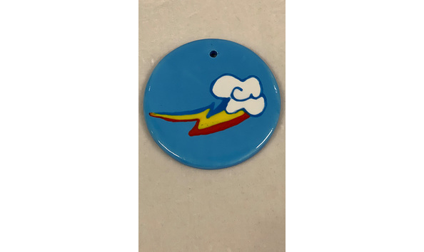 Big image 202308decor001 2   rainbow dash ornament