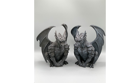 Big image 201810coll021   pair of matching gothic gargoyles