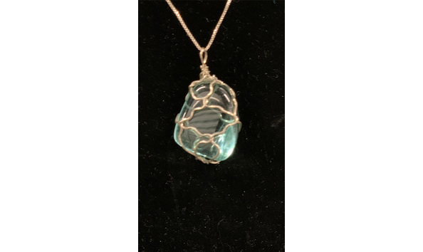 Big image 202308jwy023 2   glass wire wrapped necklace