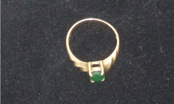 Big image 202102jwy001 3   14k gold oval emerald ring