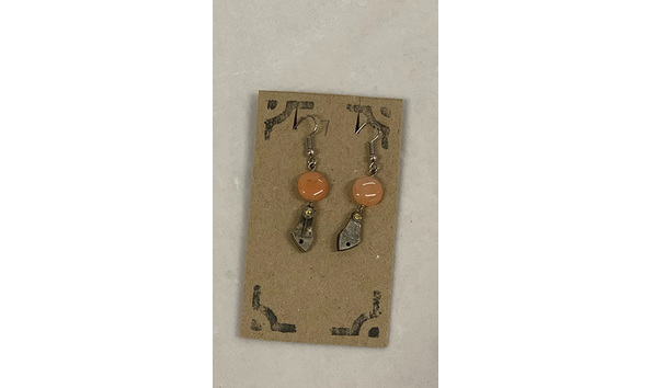 Big image 202308jwy019   steampunk earrings  7 with aventurine