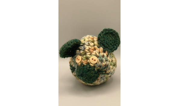Big image 202302plush001   crocheted mouse