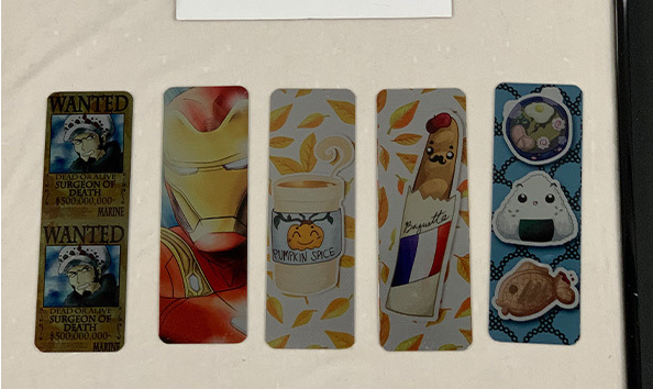 Big image 202311stat002   5 random metal bookmarks