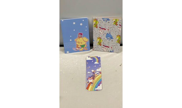 Big image 202310stat004   2 animal notebooks and bookmark