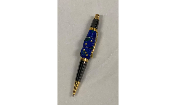 Big image 202308stat002   blue dice automatic pencil