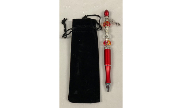 Big image 202308stat003 2   red beaded pen