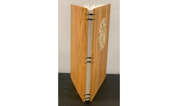 Big image 202308stat001 4   sacred symbol wood hand bound book