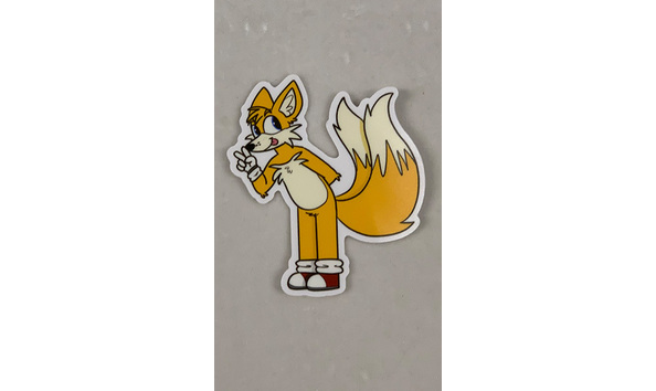 Big image 202309stat003   sonic the hedgehog   tails the fox sticker