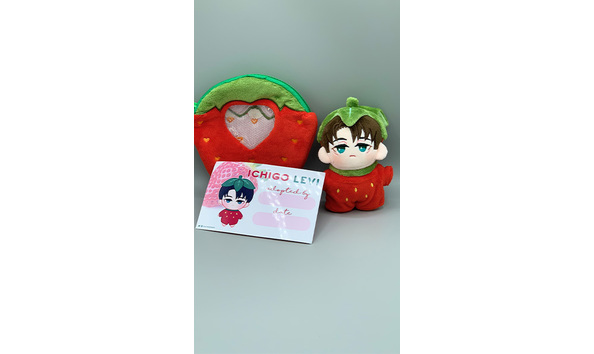 Big image 202304toy003 3   attack on titan strawberry ichigo levi