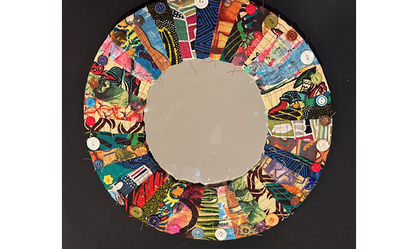 Big image helenfeller fiber art mirror