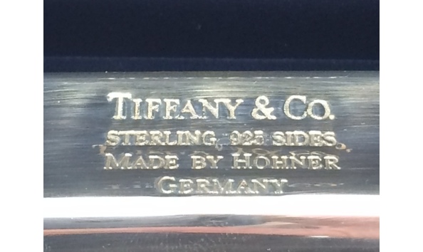 Tiffany & Co. Hohner STERLING SILVER Harmonica in Case