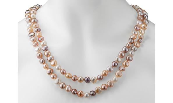 Big image 54 inch freshwater pearl necklace
