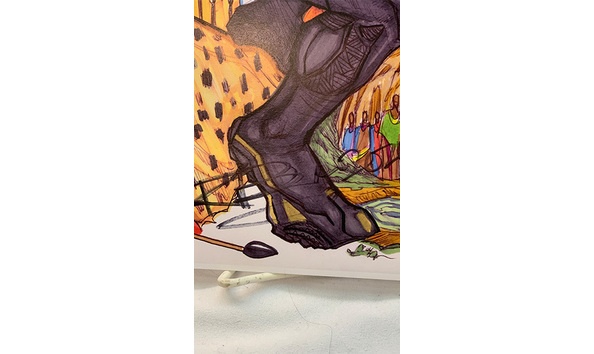Big image 202405art026 2   black panther print