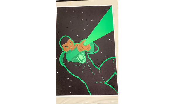 Big image 202311art084   dc green lantern  john stewart  print