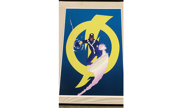 Big image 202311art086   dc static shock print