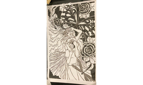 Big image 202404art014   frill linocut