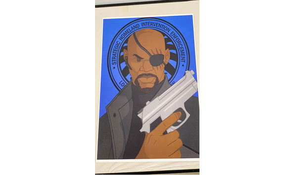 Big image 202311art078   marvel nick fury print