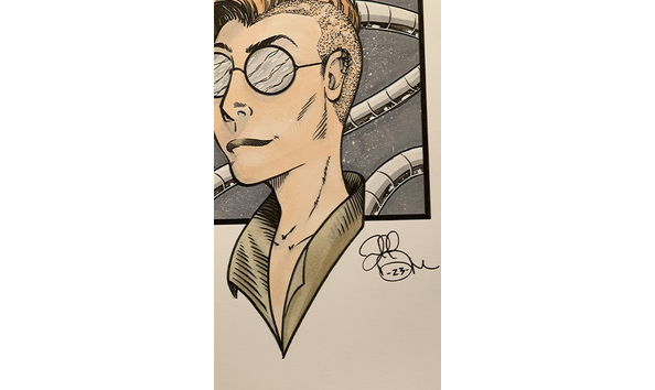 Big image 202405art028 2   original female doc ock art piece