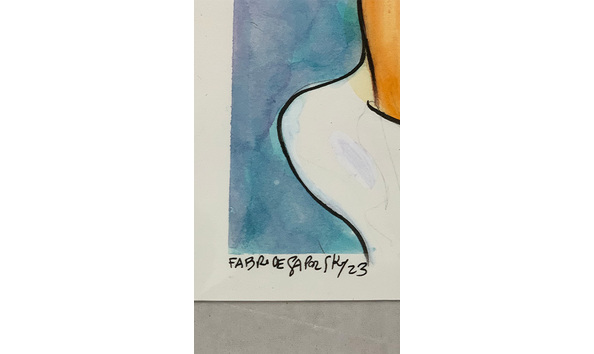 Big image 202311art044 2   original art print of unicorn woman