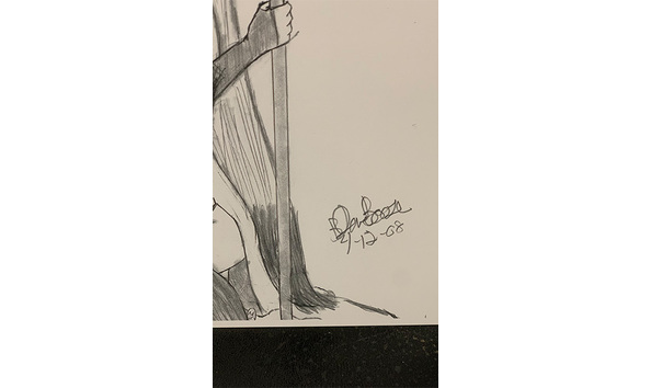 Big image 202211art068 2   original drawing of anime characters kyoko   yukito   