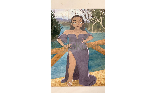 Big image 202311art036 2   sassy sister on the bridge print