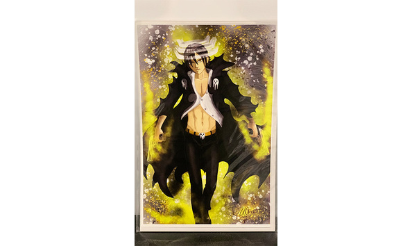 Big image 202211art063   soul eater s death the kid print