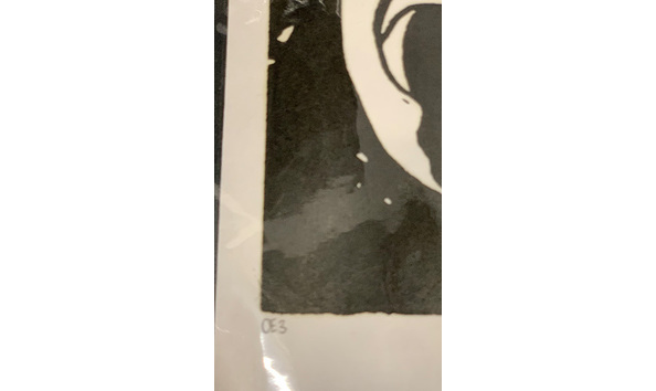 Big image 202404art012 3   the prince   his raven linocut