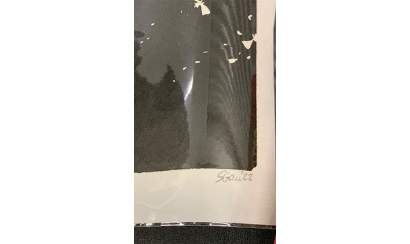 Big image 202404art015 2   the swan and her knight linocut