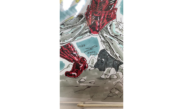 Big image 202405coll001 2   original sketch cover silver centurion iron man comic