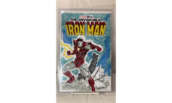 Big image 202405coll001 4   original sketch cover silver centurion iron man comic