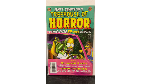 Big image 202404comic002   bongo comics bart simpson treehouse of terror  13 comic