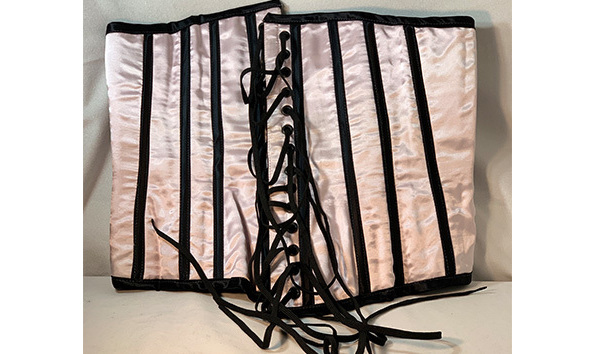 Big image 202405cply002 3   pink   black satin corset