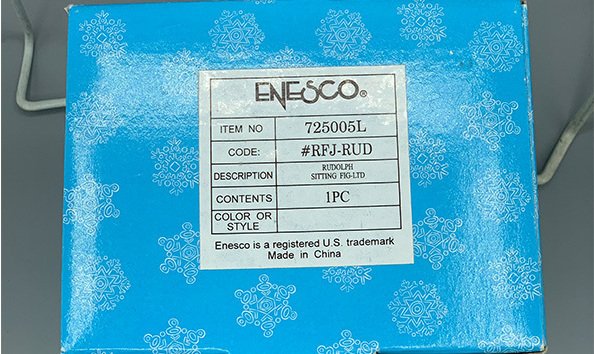 Big image 202405decor001   enesco rudlph and the island of misfit toys trim the season with delight figure