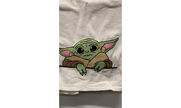 Big image 202405hware002 2   mandalorian grogu embroidered dish towel
