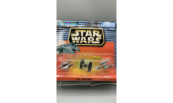 Big image 202405plyst004   sw xii micro machines   a wing  tie  and y wing fighers