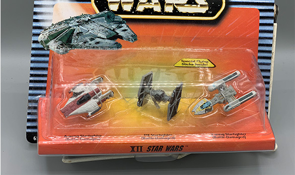 Big image 202405plyst004 2   sw xii micro machines   a wing  tie  and y wing fighers