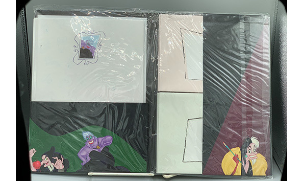 Big image 202405stat007 2   1990s disney villains stationery set