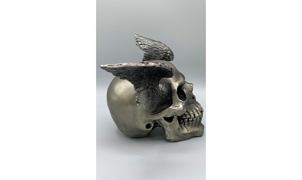 Big image 201810coll001 5   pewter angel wing skull