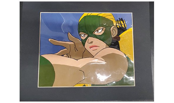 Big image 202405art050   dc young justice artemis tigress reproduction cel