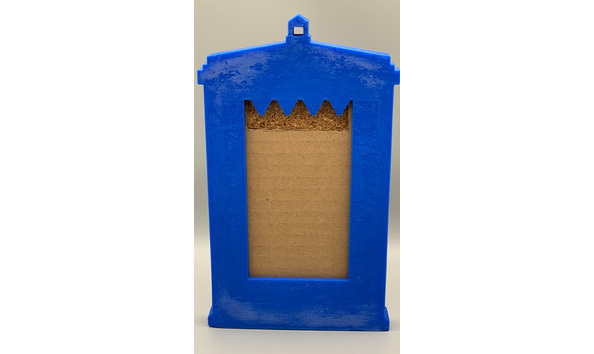 Big image 202401decor001 2   doctor who 3d printed tardis pin board