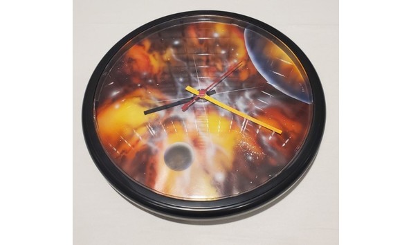 Big image space clock erin mckee