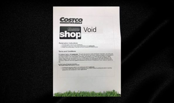 Big image costco gift certificate