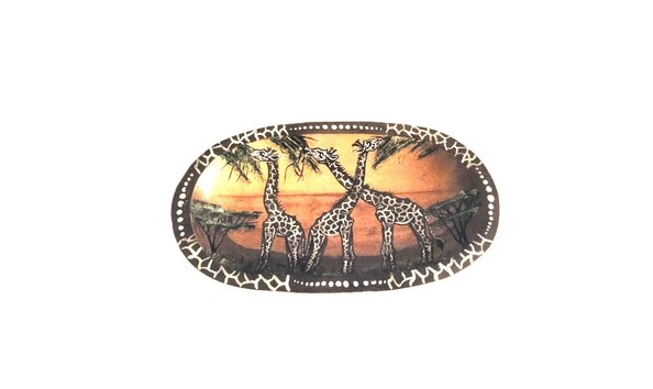 Big image girrafe bowl 2 white