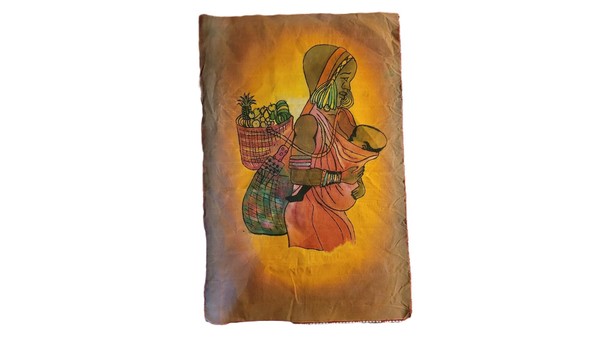 Big image mother and child painting