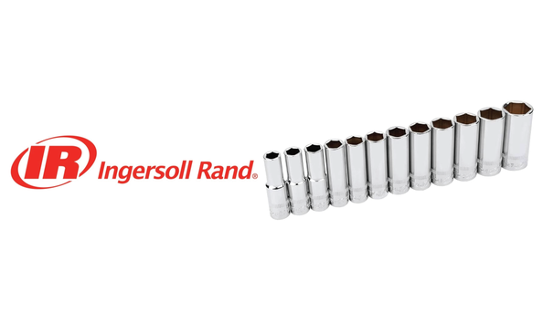 Big image ingersoll rand 12 pc sae deep socket set