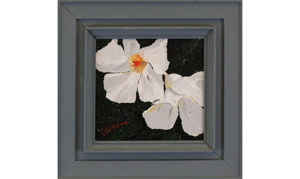 Big image fishman b  white flowers