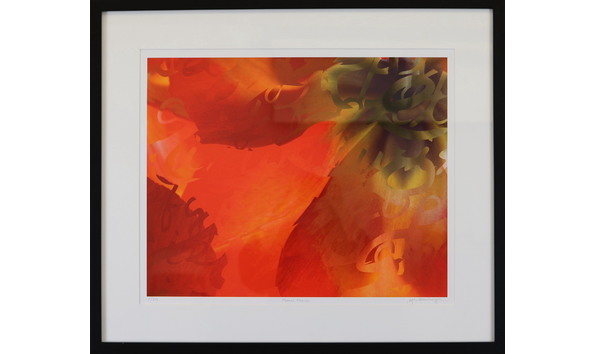 Big image hornberger j floral red