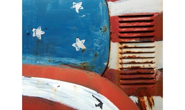 Big image wolfe steve flag car  near rt