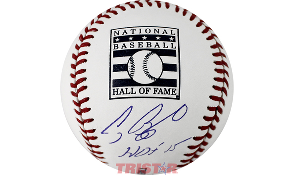 Big image biggio hall of fame baseball w display cube