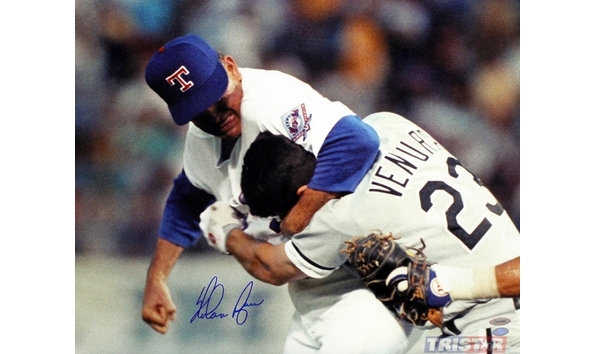 Big image nolan ryan   ventura fight framed print